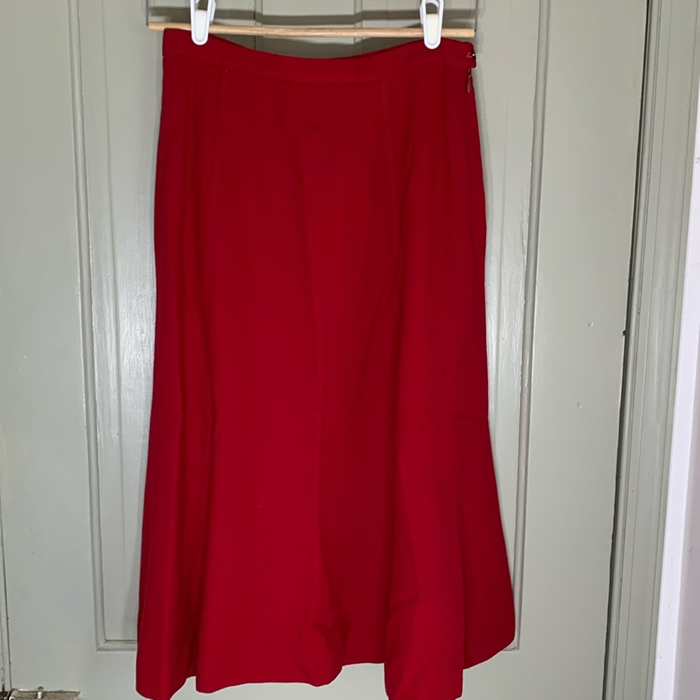 A-line Wool Skirt- Gordon of Philadelphia- The Talbots- double tags
